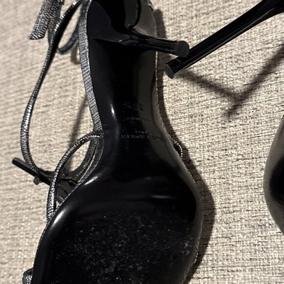Yves Saint Laurent Cassandra Heels Metallic Leather - Picture 7 of 14